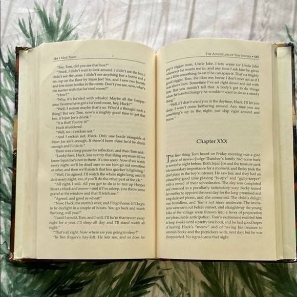 Mark Twain Book Set: Huckleberry Finn & Tom Sawyer - Picture 14 of 15